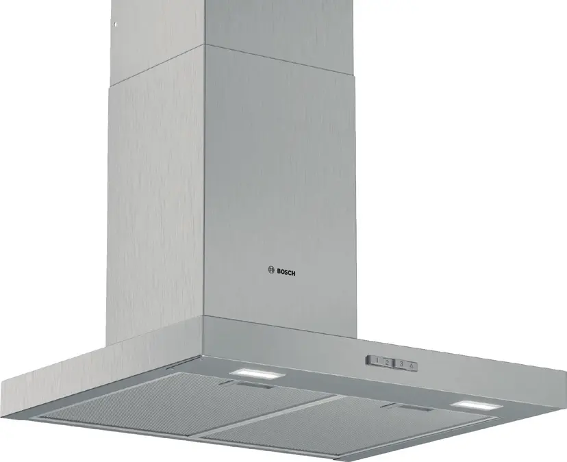 Campana de pared 60 cm en acero inoxidable — Serie 2