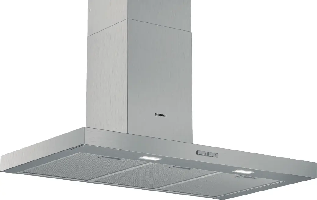 Campana de pared 90 cm en acero inoxidable — Serie 2