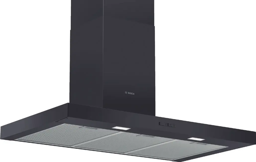 Campana de pared 90 cm negra — Serie 2