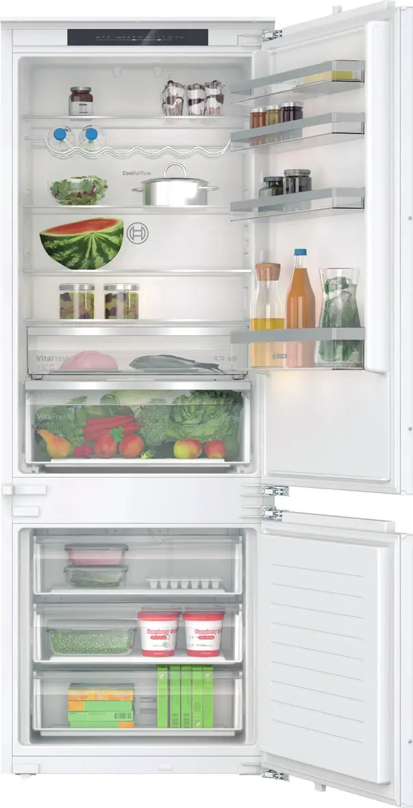 Heladera combi panelable — Serie 4