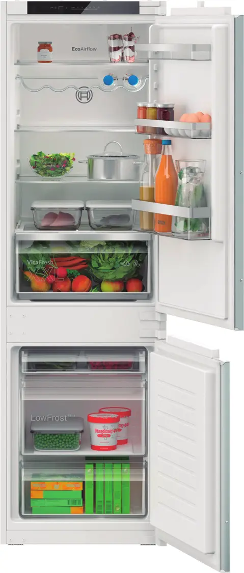 Heladera combi panelable — Serie 4