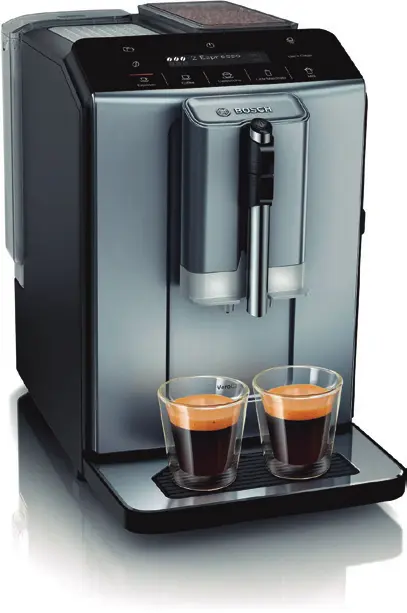 Cafetera superautomática VeroCafe Diamond Titanium — Serie 2
