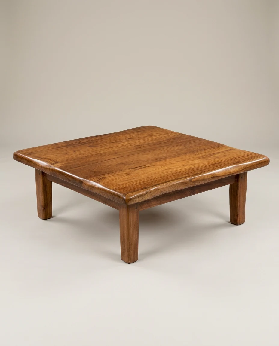 Mesa ratona de madera maciza